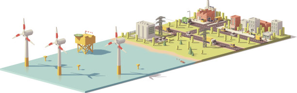 工厂矢量图素材ID：309144540