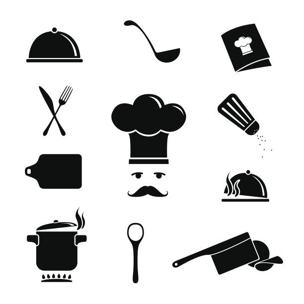 厨房图标设置图片下载