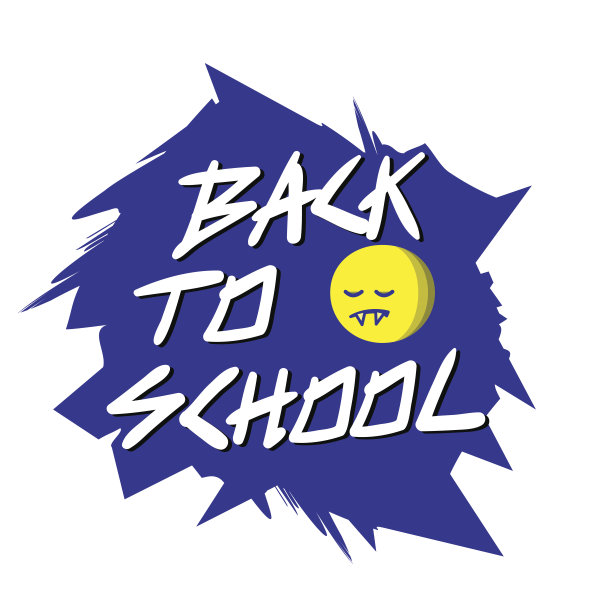 不愿去学校，标志概念学校和怪物图片下载