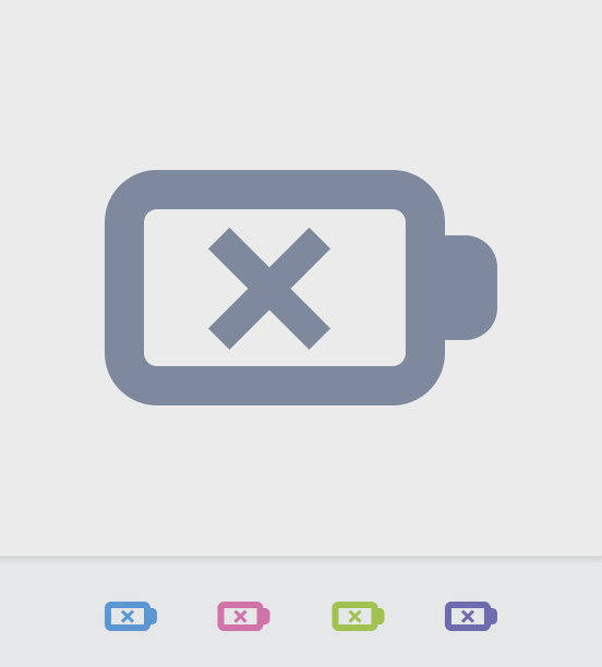 空电池-花岗岩图标图片下载