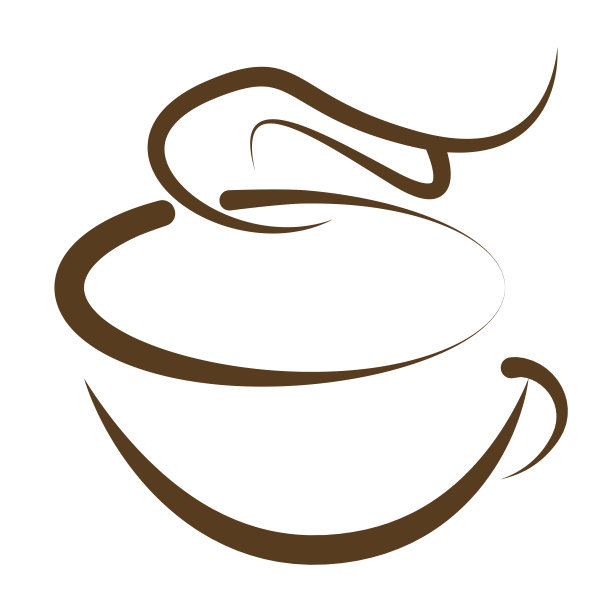 向量咖啡杯污渍图片下载