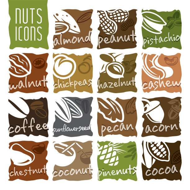 坚果图标设置图片下载