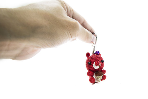 红色的熊图片下载