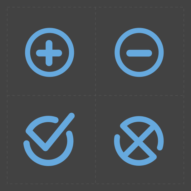 矢量彩色确认图标设置图片下载