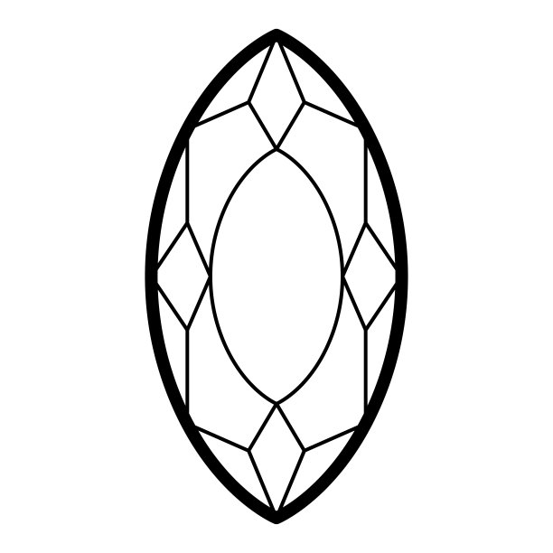 简单的钻石图标图片下载