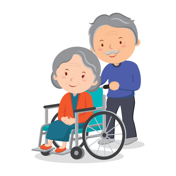 照顾老人图片下载