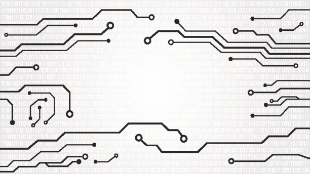 摘要高科技电路板的背景。图片下载