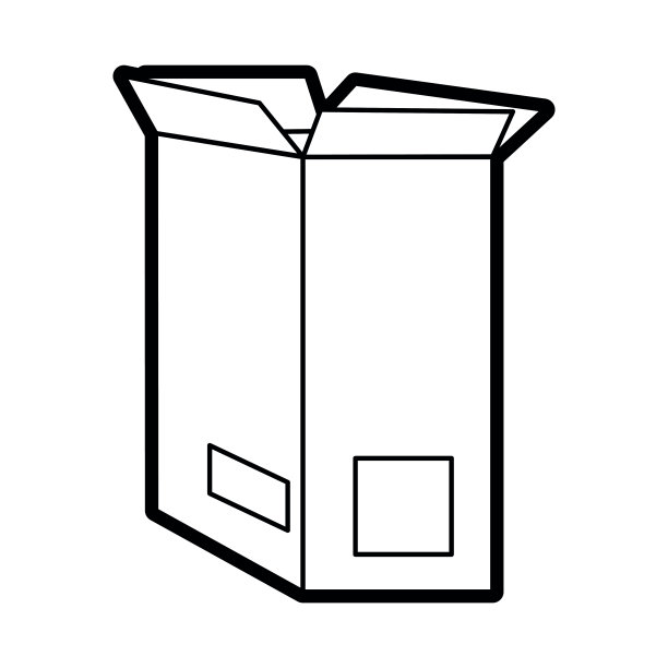 孤立的盒子设计图片下载