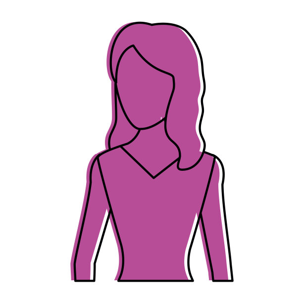 女性头像图标形象图片下载