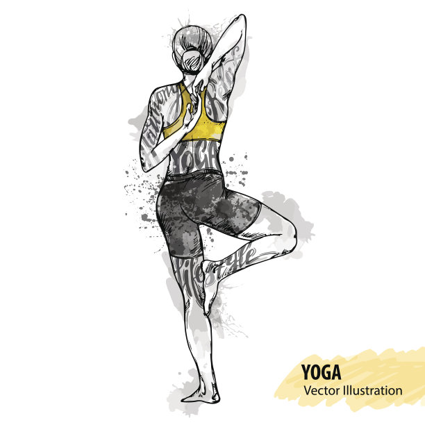 瑜伽图片素材ID：309209790