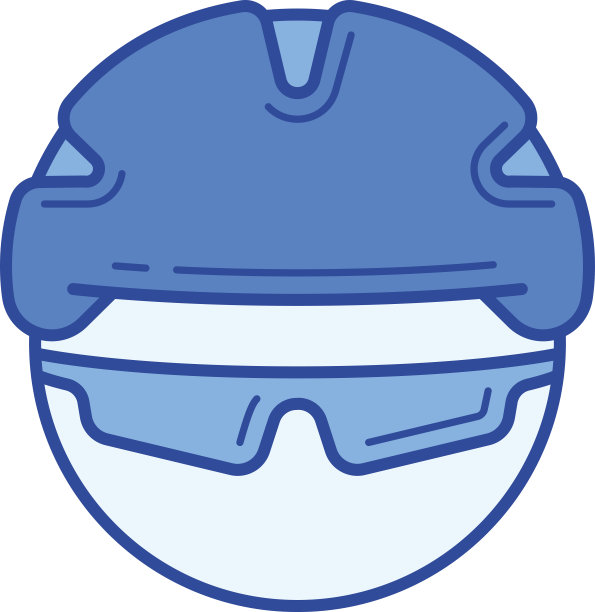 自行车头盔线图标图片下载