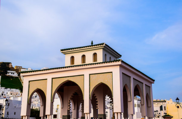 Feddan广场在Tetouan -摩洛哥图片下载