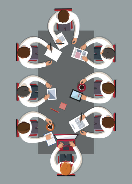 商务会议工作表图片下载