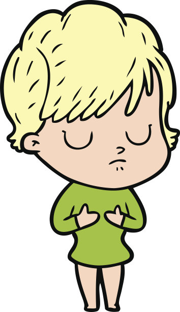 卡通的女人图片下载