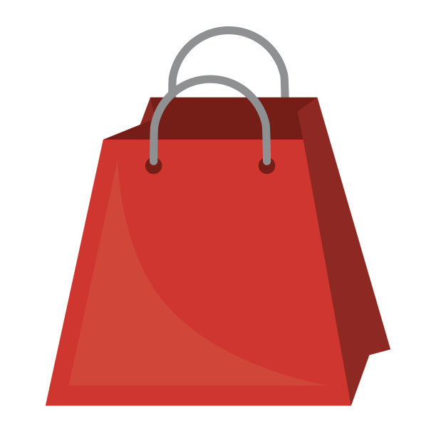 购物袋孤立图片下载