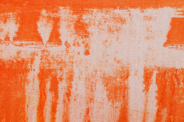 黄色和棕色的抽象艺术背景。画布上的丙烯酸染料。温暖的颜色。柔和的油漆笔触。图片下载