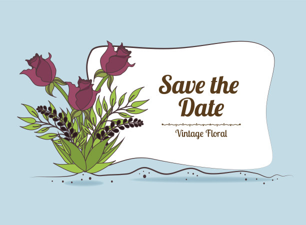 保存日期设计图片下载