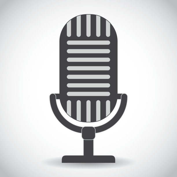 麦克风小工具声音设计图片下载