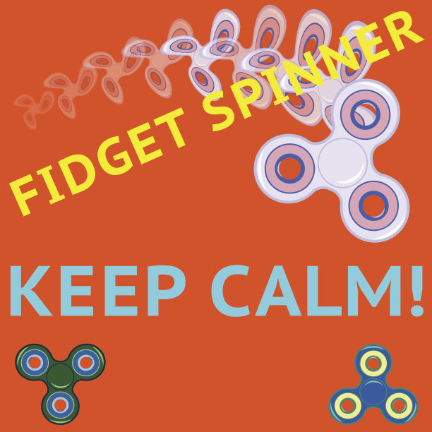 广告横幅为手摇玩具。向量图片下载