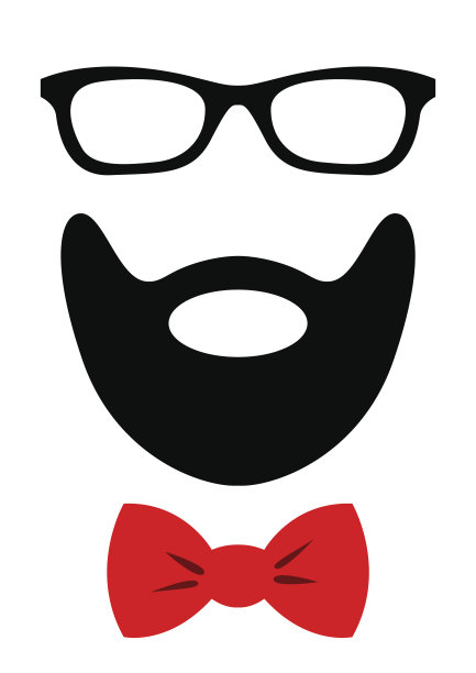 聚会配件，眼镜，小胡子，蝴蝶结图片下载