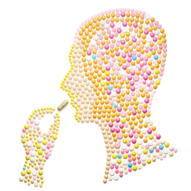 服用一片药。图片下载