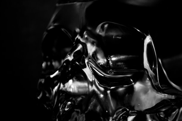 黑色的头骨图片下载