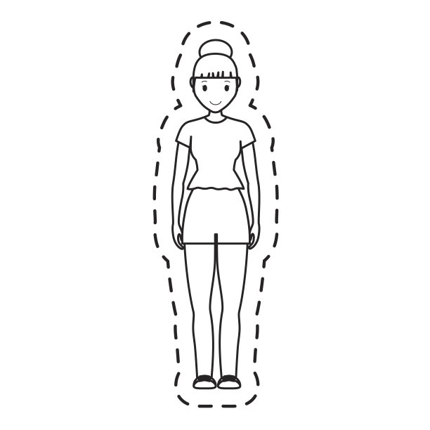 女人卡通图标图片下载