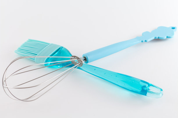 厨房工具面包房用具孤立在白色背景图片下载