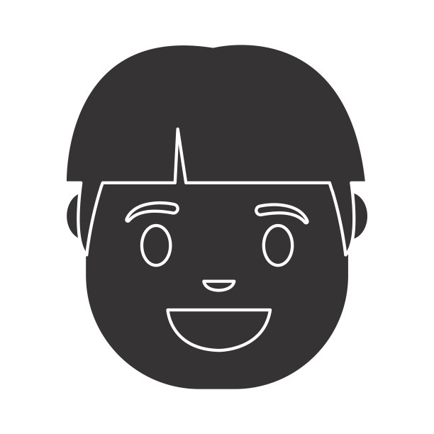卡通人脸图标图片下载