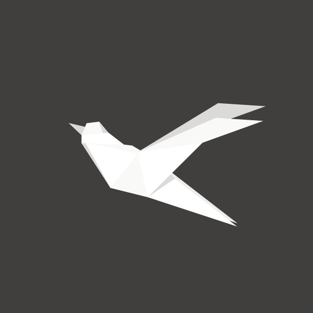 日本折纸鸽子。图片下载