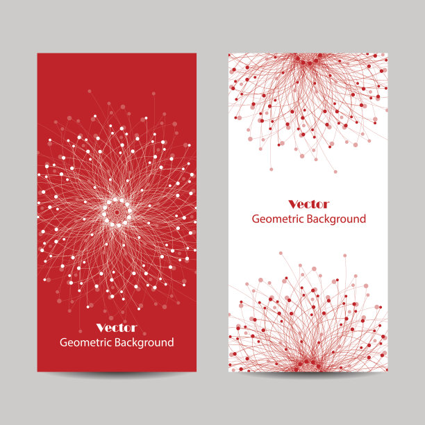 一套垂直横幅。素材图片