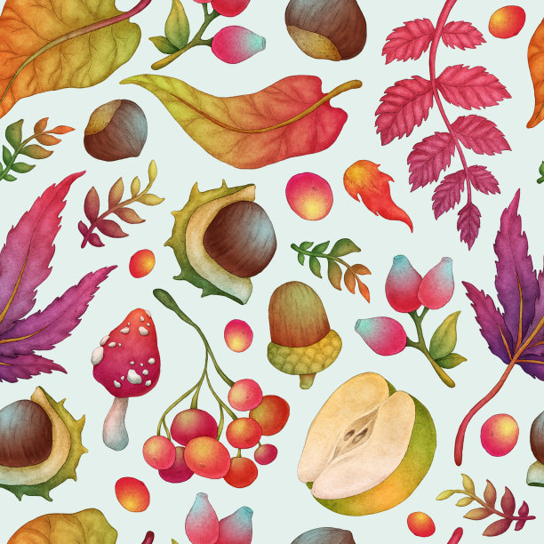 秋天的模式。图片下载