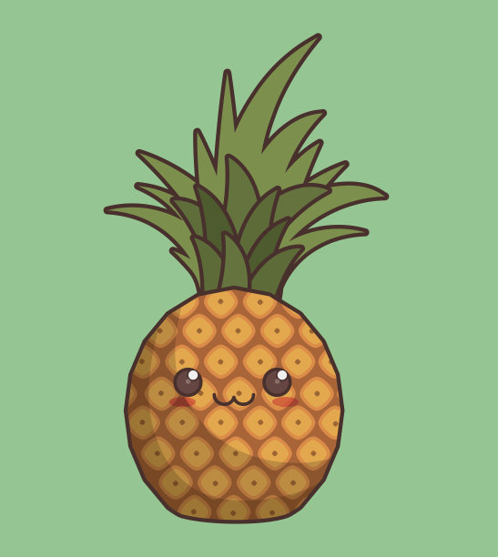 卡哇伊水果图标图片下载