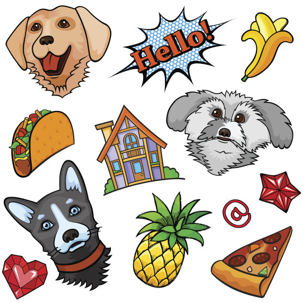 波普艺术风格背景图片下载