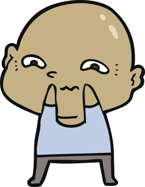 卡通令人毛骨悚然的家伙图片下载