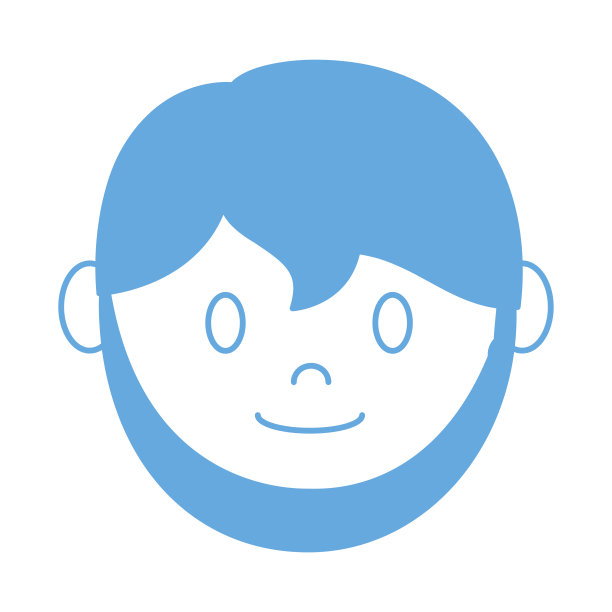 卡通人脸图标图片下载