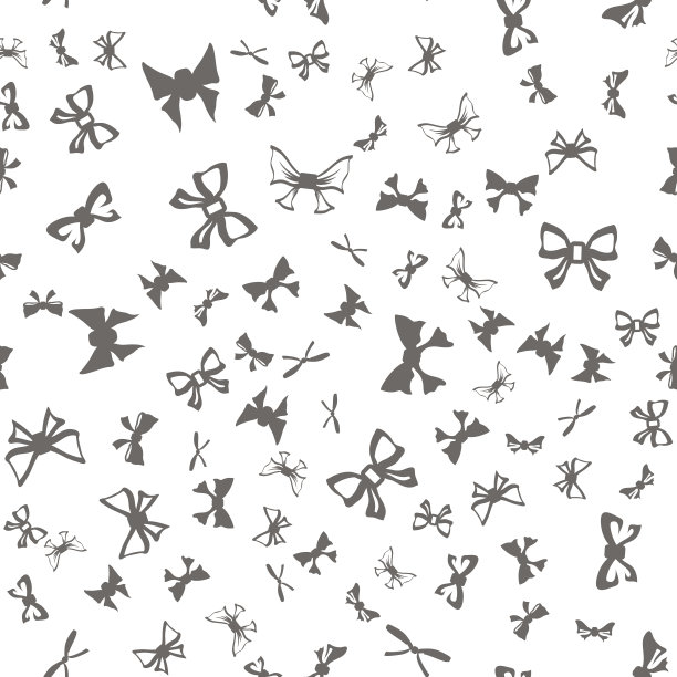 弓无缝图案的剪影图片下载