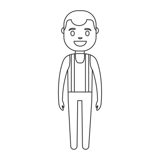 卡通builder图标图片下载