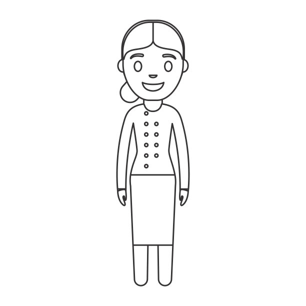 女厨师图标图片下载