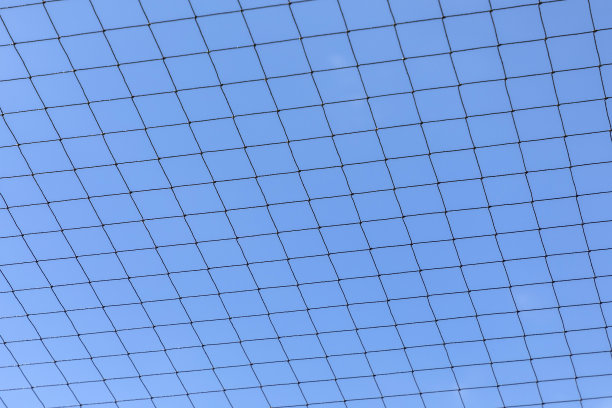 金属网配蓝天图片下载