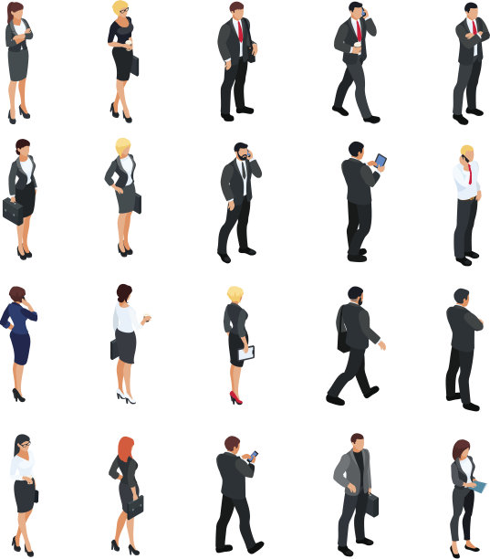 人物矢量图素材ID：309329688