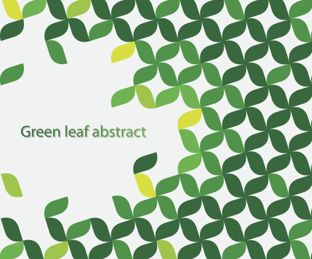 绿叶抽象背景图片下载