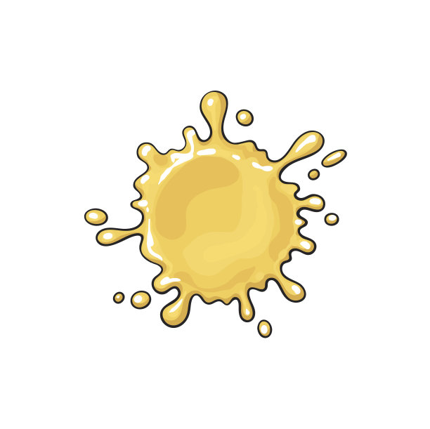 逼真的手绘溅橙汁图片下载