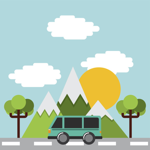 旅游度假设计图片下载