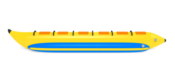 香蕉船孤立图片下载