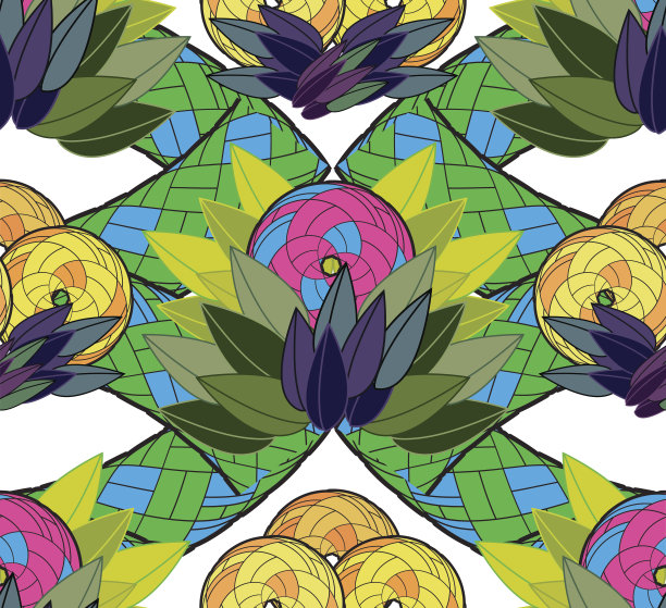 异国情调的无缝的背景图片下载