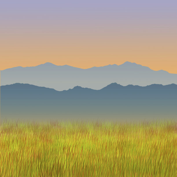 山和草地图片下载