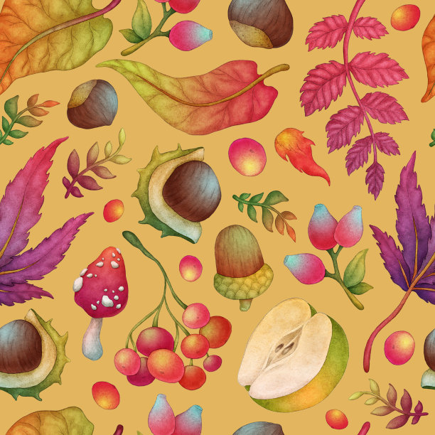 秋天的模式。图片下载