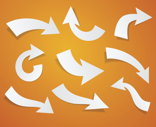 纸箭。素材图片