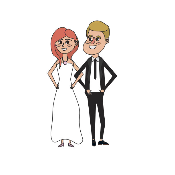 幸福的情侣在一起，浪漫的庆祝图片下载